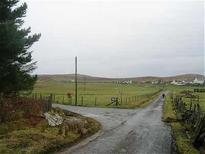 Turn left at the telephone box Mellon Udrigle.